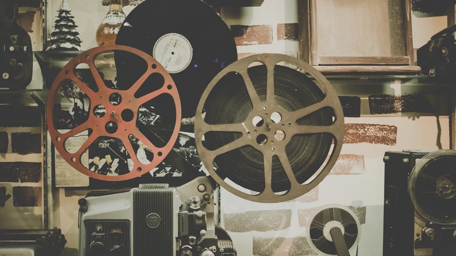 Vintage projector reel. File photograph.